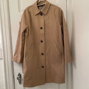 Everlane Mac Coat in Cornstalk, size M